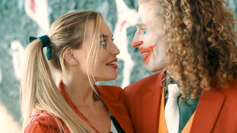 Cosplayground: Блейк Блоум как Харли Квинн жестко трахает Joker - порно Джокер, косплей-пародия