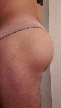 Ass in Girls Underwear