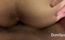 Dom Spank: Una piccola ragazza asiatica viene scopata in bocca e scopata...