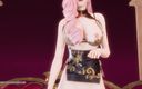 3D-Hentai Games: [mmd] Hyolyn - One Way Love Seraphine Sexy Striptýz League of...