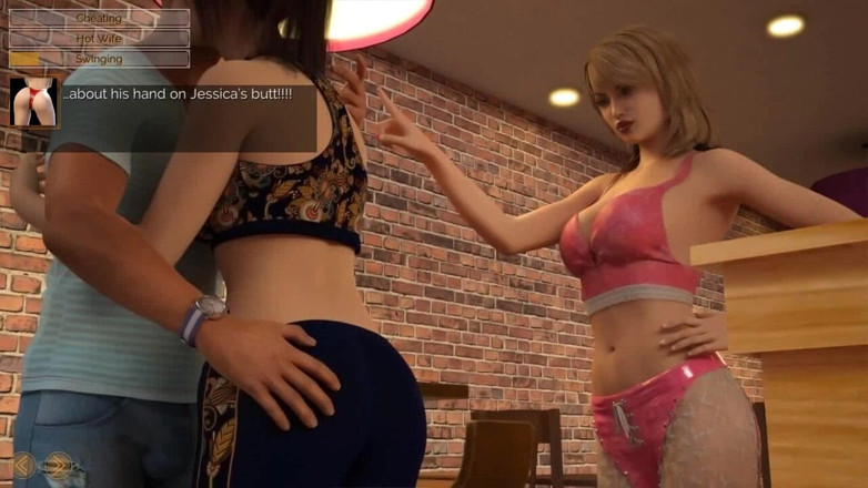 Dirty GamesXxX: 행복한 결혼: 인종 간, 여자 친구와 함께 남편에게 더블 핸드잡을 해주는 마누라 17