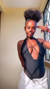 Sexy Natural Kenyan Ebony Babe Short Clip Just for You #03