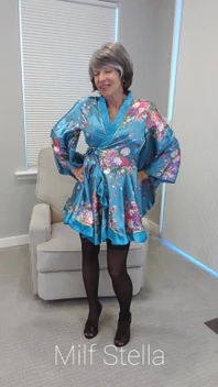Sadie's Pretty Blue Robe