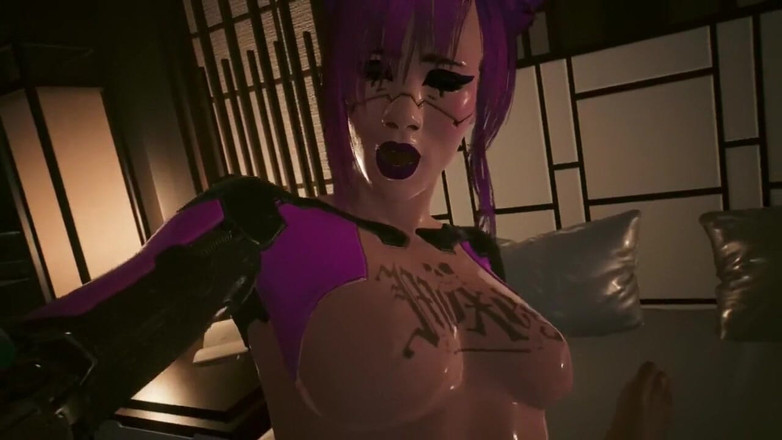HotSummer117: Seks threesome bareng cyberpunk 2077 bareng panam dan judy, songbird dan...
