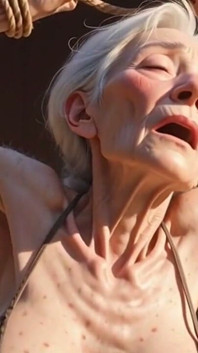 Old Granny Rope Bondage - Tight Pussy Needs to Be Filled