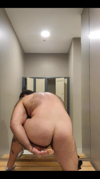 Stuffing Ass with Dildo