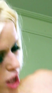 Sexy blonde MILF gets fucked hard by strange guys