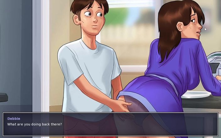 LewdArcade: Summertime Saga Cookie Jar - Bộ sưu tập cảnh sex debbie -...
