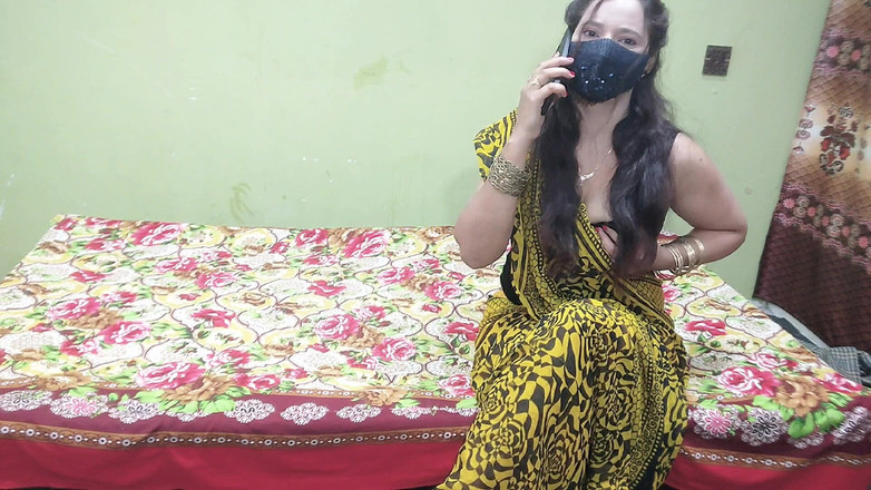 Pakistani CoupleX: Indische Desi hete tante belde haar vriendje naar huis en...