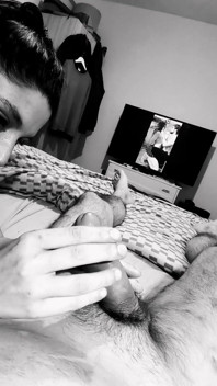 Pov thổi kèn và đút sâu vào cổ họng Akasha Black và White