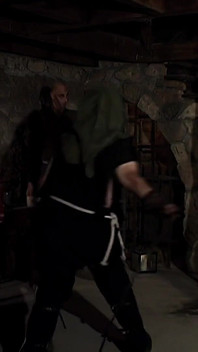 Rebecca - Hung Upside Down with Weights to Be Whipped