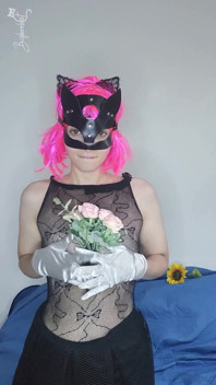 Savor My Desire with My Kitty Mask and Big Tits