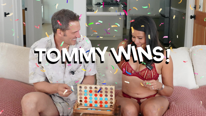 Tommy Wood XXX: Dia muncrat ke seluruh penisku saat kami bermain papan game
