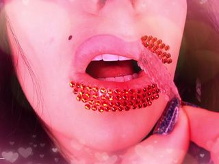 Goddess Misha Goldy: Just Look at My Lips, Which Are All Covered with...
