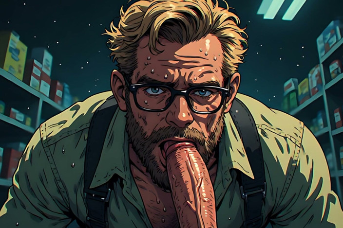 Erotic Man: Dirty Talk and Blowjob Art