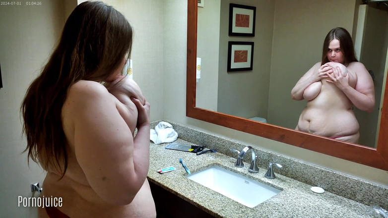 PornoJuice Faphouse: Velká prsa bbw zubní kartáček a uctívání prsou v hlavní...