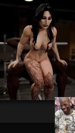 Good news media: 체육관에서 흑인 대물 자지를 처음 타는 고스 소녀