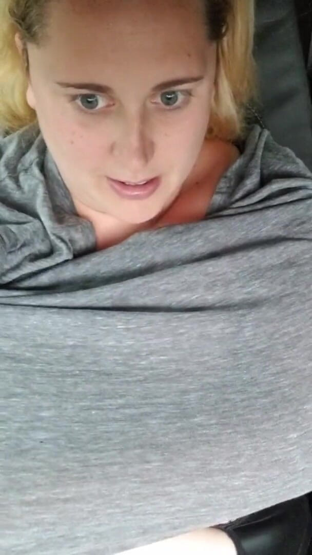 Kat Cumsalot Productions: Changing in the car Kat Cumsalot
