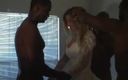 REAL Black Bred Wives: Bröllopsklänning knull - underbar brud gruppknullad