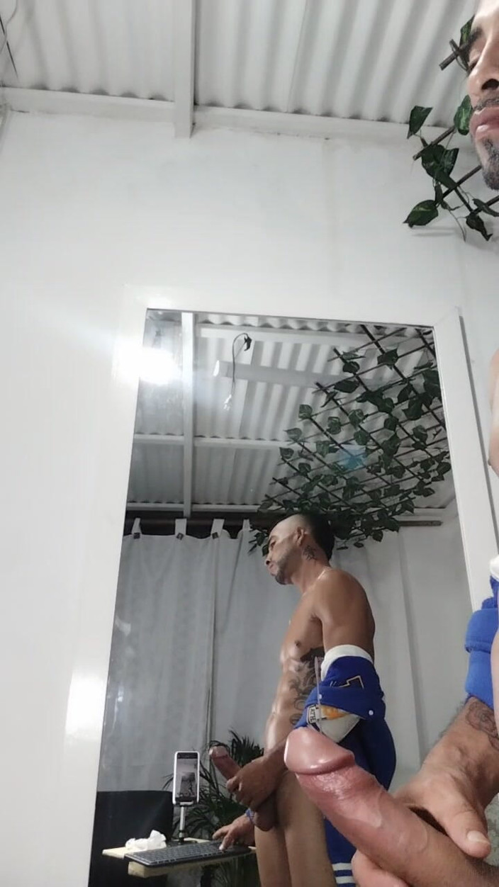 Jack carter: Cum in Front of the Mirror