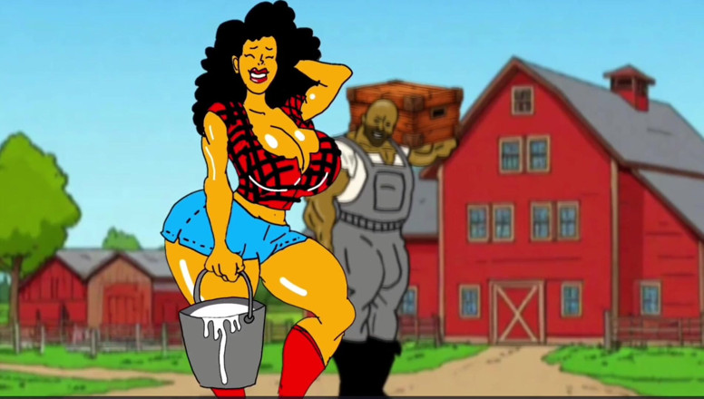 Octopussy Lovers Club: Redneck's Slutty Wife. Cartoon
