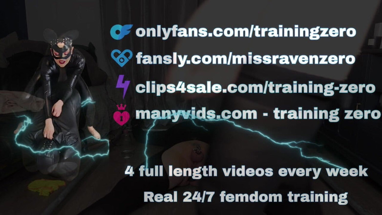 Training Zero: 자지 펨돔 노예 굴욕을 당하는 스페