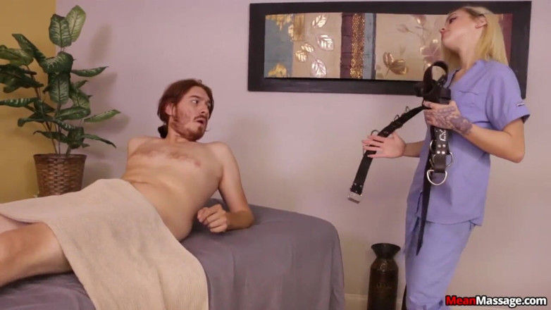 MeanMassage: Kimberly Moss zmusza go do płacenia za zrujnowany orgazm na...
