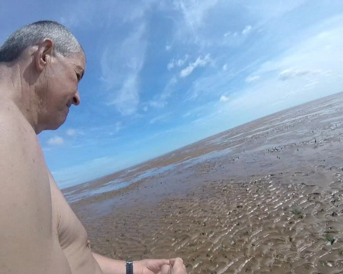 Andy: Wichsen am strand