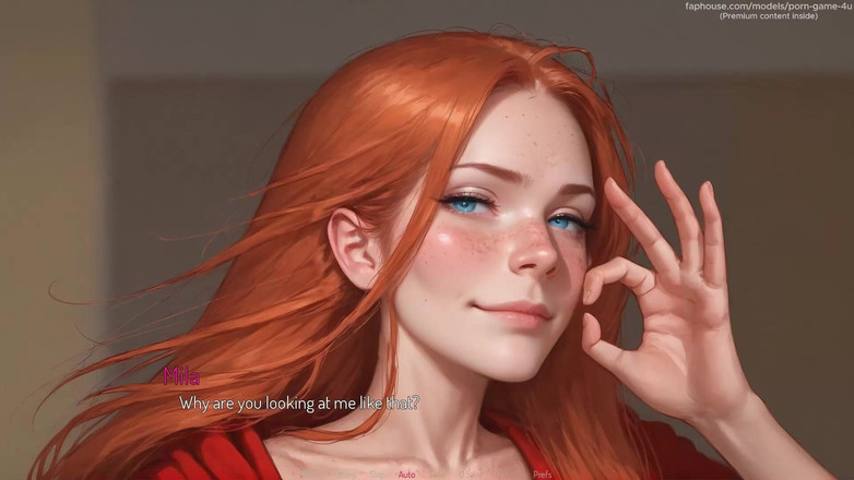 PORNGAME4U: 이 밥이라고 상상해보십시오 - 약한 오쟁이 진 남편에게 괴물 딜도를 타는 섹시한 마누라 Mila - Mila Ai - addont