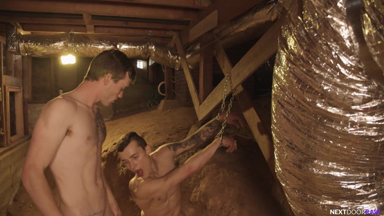 Next Door Studios: Nextdoorraw - hoss kado зв'язана і відтрахана його господарем