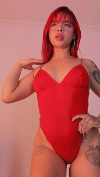 Tattooed Ass Latina Shows off Her Huge Butt for You
