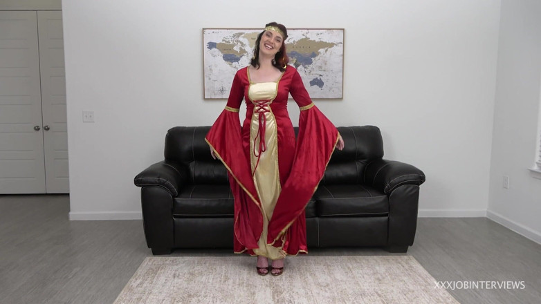 XXX Job Interviews: Ren Fair PAWG Does Anal for Job