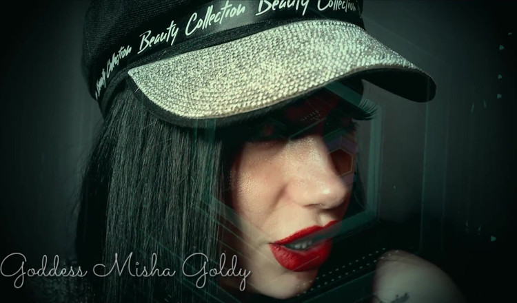 Goddess Misha Goldy: 魅惑の洗脳!お前はただの愚かなチップブタの敗者だ!