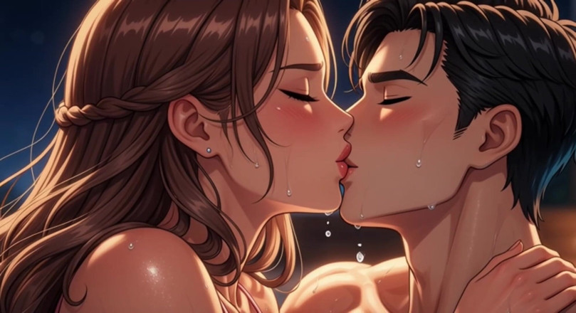 My night collection: ผู้หญิงเปลือยกายในสระแล้วโดนระยําอย่างหนักตลอดทั้งคืน (สร้างโดย Ai)