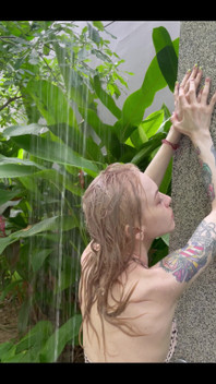 Morning Shower to Refresh Would You Like to Join Me?