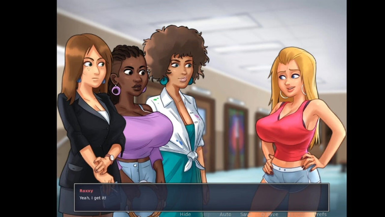 Lana Game plays: Saga de vară, partea 12 - Blondă țâțoasă Roxxy
