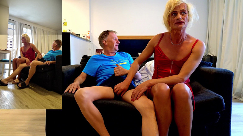 Gigi and David: Nejnovější Živá sexuální show, Gigi a Dave, Shemale a Muž pár,...