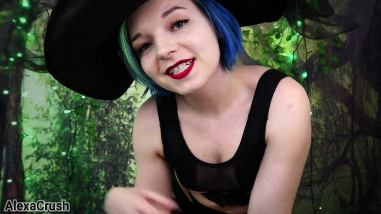 AlexaCrush: Witchy joi - зворотний відлік сперми, інструкція з дрочки, дрочка руками від першої особи