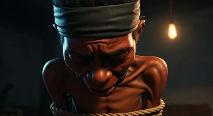 YOUR BEST FANTASY: Awek Afrika Frail terikat - zakar terdesak &amp; mengidamkan jauh di dalam