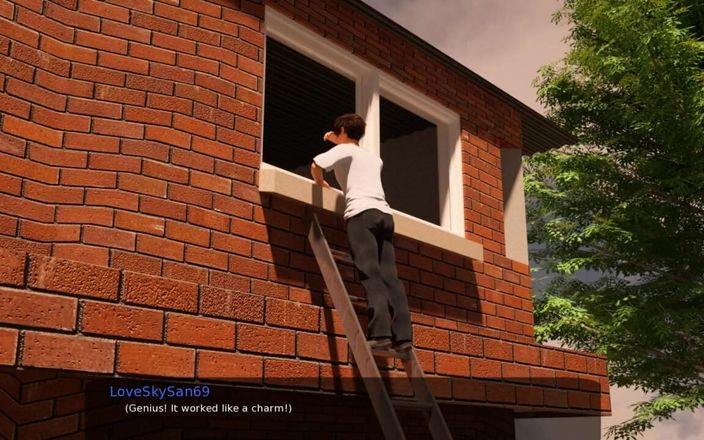 LoveSkySan69Real: Milfy City [v0.6e] Část 43 Lesbická Roleplay Cosplay od Loveskysan69