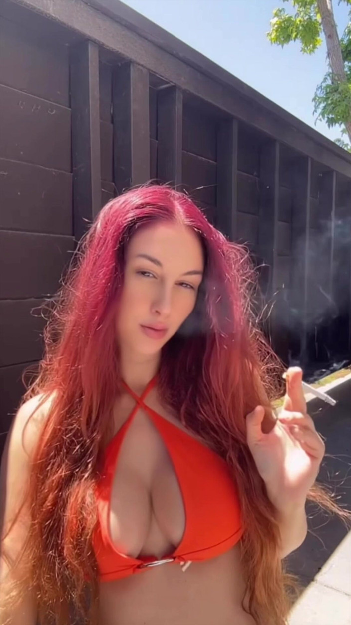 Artemisia Love: Italian Long Hair Big Boobs Stepmom Artemisia Love Smoking Session...