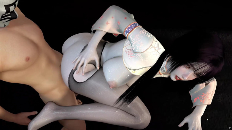 Why fuck so hard: 3Dで巨大な胸が裸で、完璧な尻を大きなチンポに犯される