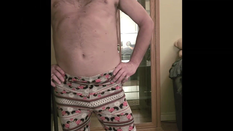 NiceBum2: Transparante try-on afstand sexy kont