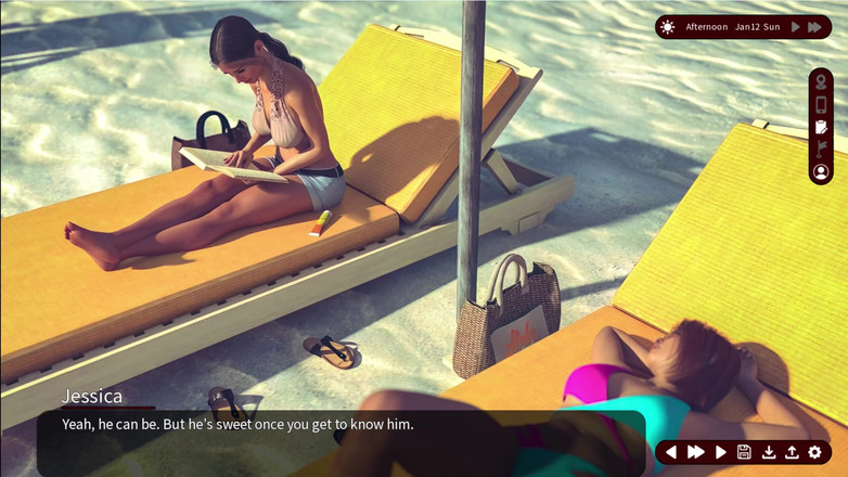 Johannes Gaming: Sussurros do Desejo 8 saiu da praia e se divertiu incrível