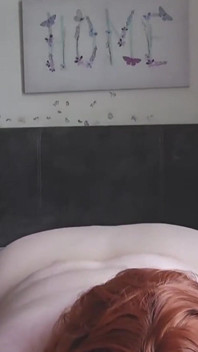 Red Head SSBBW Riding Dildo