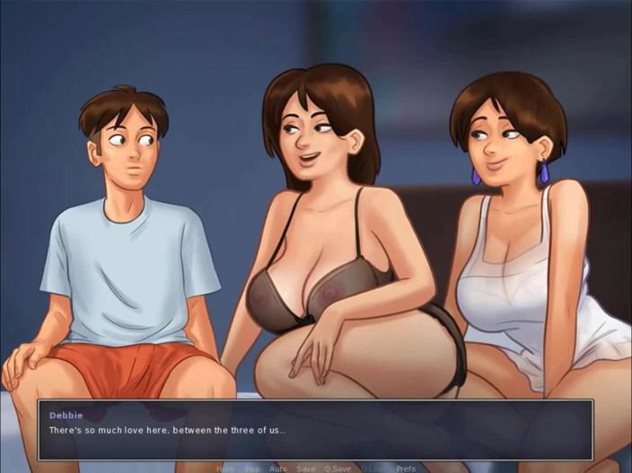Cartoon Play: Saga de vară, partea 169 - 2 mame sexy fierbinți și un tip