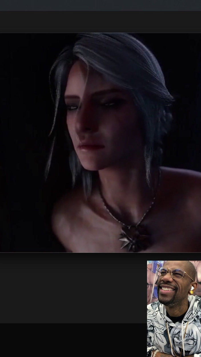 L6RD7BLU3 FUTA: 그녀가 당신을 미소로 조용히 딸치는 트랜스 젠더 Ciri