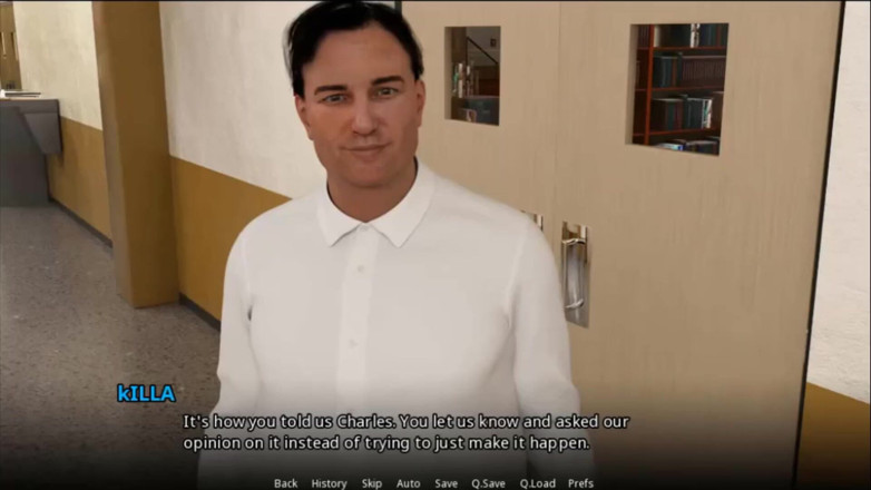 Visual Novels: WVM gwiazd uniwersytecka część 110 - łapa dla penisa w college'u