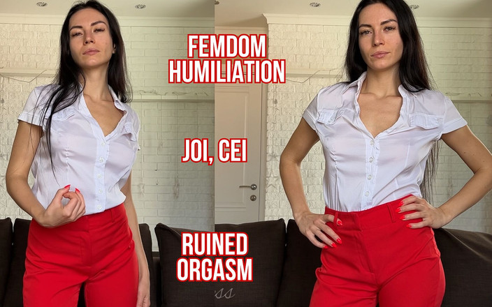 Princess Monica: Förstörd orgasm, JOI &amp;CEI med din gudinna