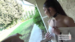 Hookup Hotshot: Brunetka dziwka Emily Willis zostaje zniszczona i spryskana!
